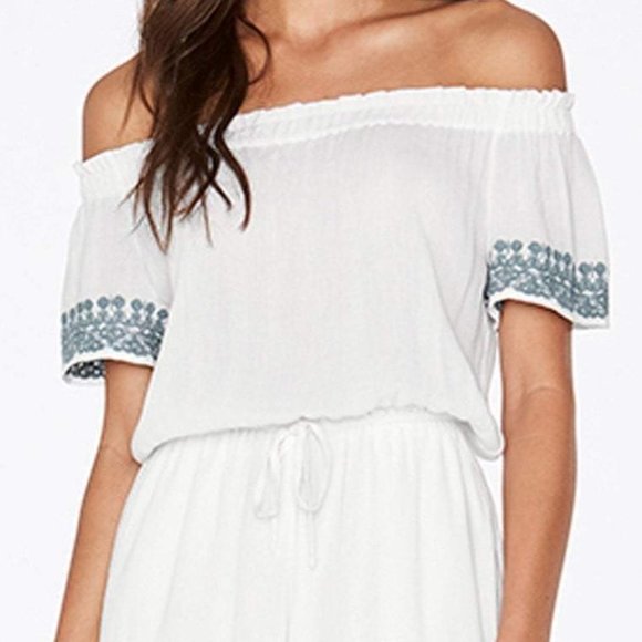 L*Space Spring Fling Romper White - Picture 4 of 9